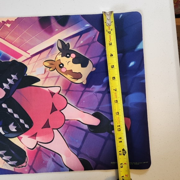 POKEMON OFFICIAL PLAYMAT MORPEKO MARNIE CROWN ZENITH V-UNION Premium - Picture 5 of 7